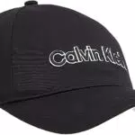 Calvin Klein Gorra Bordada BB Tapa, CK Black, OS para Hombre