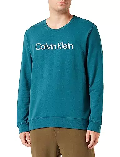 Calvin Klein L/S Sudaderas Pesadas, Atlantic Deep, L para Hombre