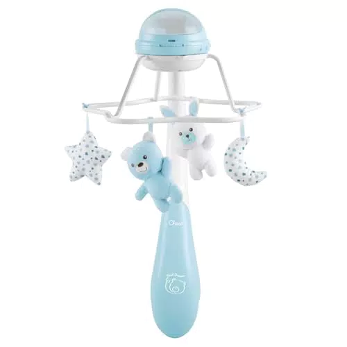 Chicco Móvil de Cuna Arcoiris Evolutivo 3 en 1, con Mando a Distancia