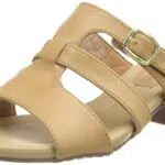 Clarks Desirae Palm, Sandalia deslizante Mujer, Light Tan Lea