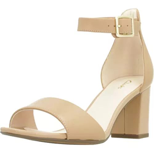 Clarks Deva Mae, Zapatos Mujer, Camel