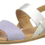 Clarks Karsea Strap, Sandalia Mujer, Lilac Combi