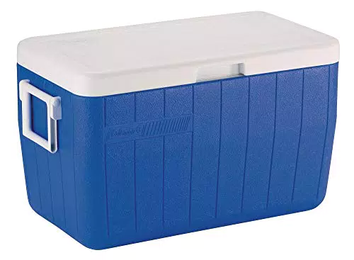 Coleman 48 Qt Nevera Rígida, Unisex Adulto, Azul, 45L