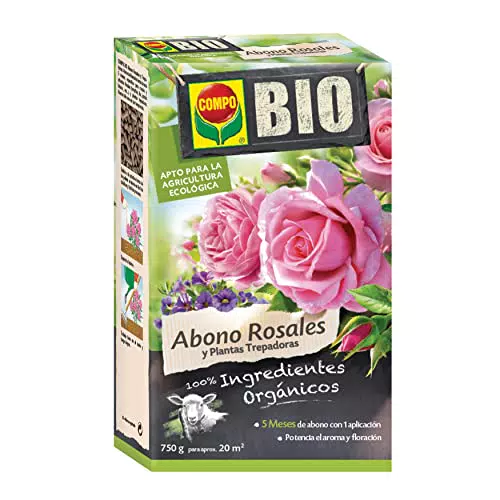 COMPO BIO Abono Rosales y Trepadoras, Liberación lenta