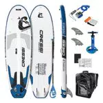 Cressi Travelight Isup Set 9'2'' Sup Hinchable All Round Ultraligero Fabricado con tecnología LWF