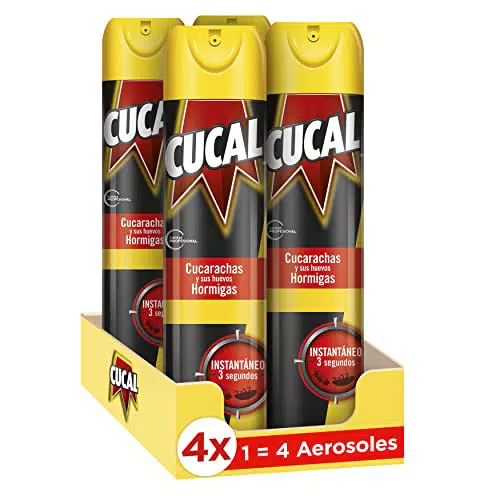 Cucal Insecticida Aerosol Instant contra Cucarachas
