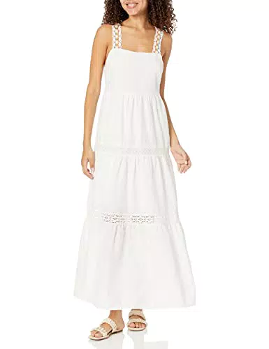 Desigual Chaleco Karen 1000 Vestido, Blanco, L para Mujer