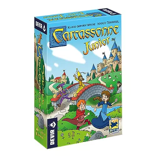 Devir - Carcassone Junior, Juego de Mesa, Juego de Mesa en Familia