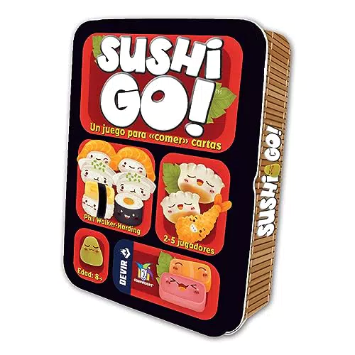 Devir - Sushi Go, Juego de Cartas de Mesa con Amigos