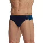 Dim Calzoncillos Tipo Slip Sin Costuras De Algodón Unno Hombre x2 Multicolor 4