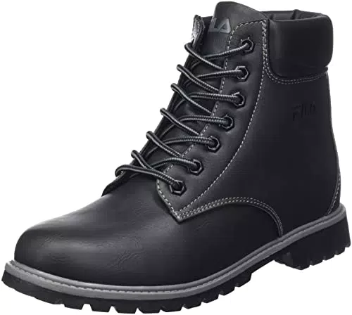 Fila Maverick Mid, Hiking, Winter Boots Hombre, Black-Black