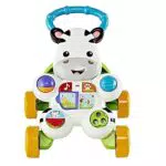 Fisher-Price Cebra parlanchina primeros pasos, andador correpasillos bebé +6 meses