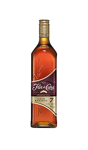 Flor de Caña Ron Oscuro Añejo, Sabor Caramelo, Herbáceo