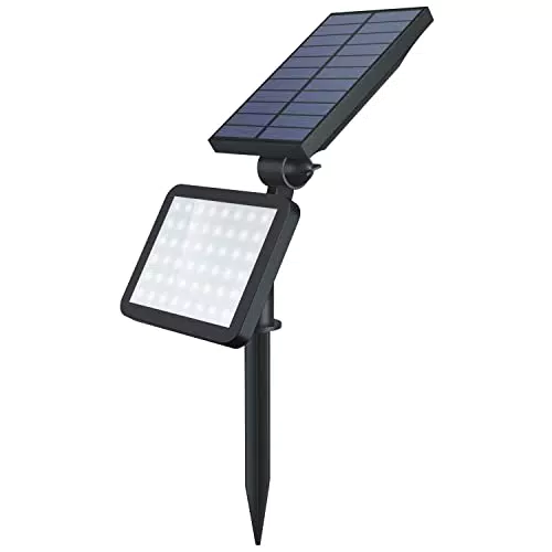 Focos Solares de 48 LED para Paisajes, IP65, a Prueba de Agua