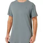G-STAR RAW Camiseta Lash Para Hombre, Gris, M