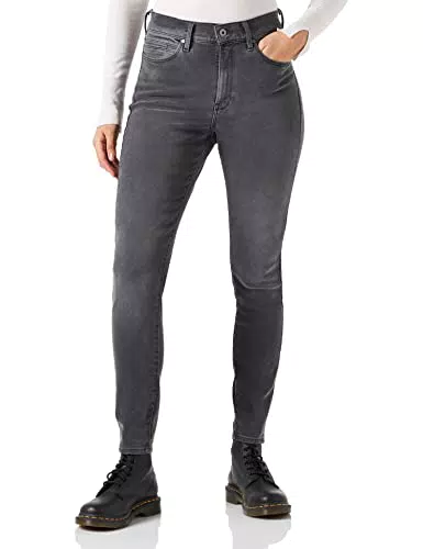 G-Star Raw G-Star Shape Skinny Jeans para Mujer, Gris