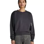 G-Star RAW Multi Graphic Cropped Loose Sweatshirt, Suéter para Mujer