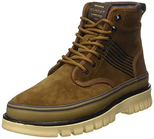 GANT FOOTWEAR Nebrada Mid Lace Boot, Botas Cortas al Tobillo Hombre