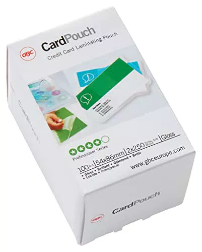GBC Carteras de plastificación para tarjetas - Plastificador