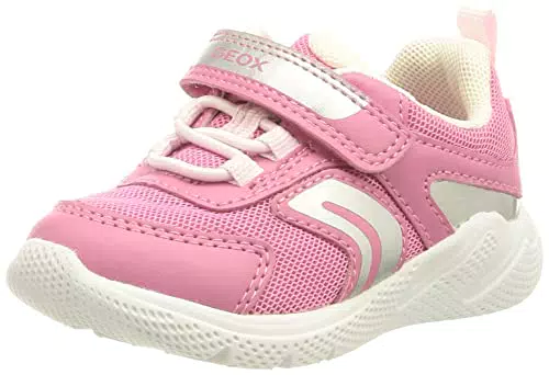 Geox B Sprintye Girl B, Sneakers para Bebé Niña, Multicolor