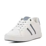 Geox D Blomiee, Zapatillas Mujer, Optic White Lt Sky
