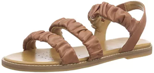 Geox D Naileen A, Sandalias para Mujer, Marrón