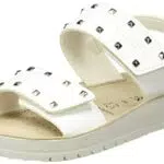 Geox J Sandal Costarei Gi, Sandalias Niñas, Blanco