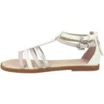 Geox J Sandal Karly Girl, Sandalia Niñas, White Lt Rose