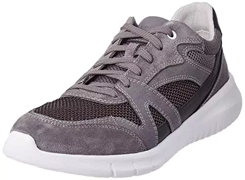 Geox U Monreale B, Sneakers para Hombre, Gris