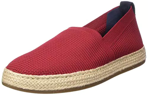 Geox U Pantelleria, Zapatillas Hombre, Rojo Oscuro