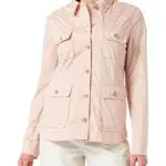 Geox W Dandra Chaqueta, Látigo de melocotón, 44 para Mujer