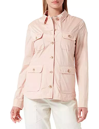 Geox W Dandra Chaqueta, Látigo de melocotón, 44 para Mujer