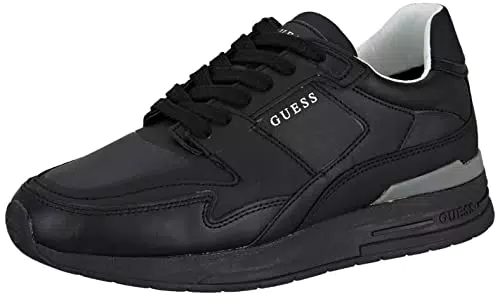 Guess ENNA, Sneaker Hombre, Negro