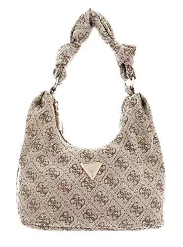 GUESS Velina, Bolso de Mujer, Logo Dorado, Einheitsgröße