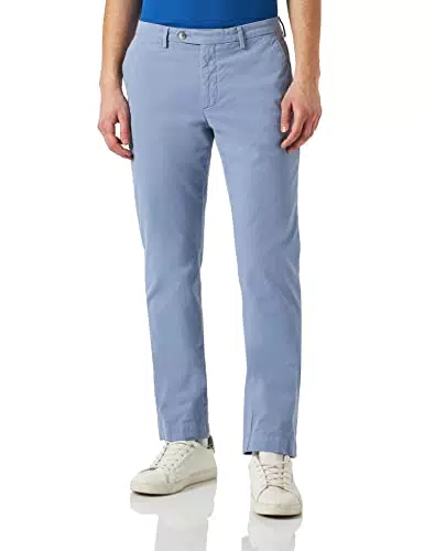 Hackett London Core Sanderson, Pantalones Hombre, Azul