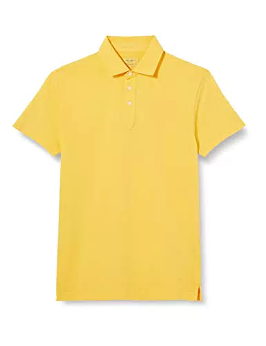 Hackett London Gmd Jersey SS Camisa de Polo, Mango, XXL para Hombre