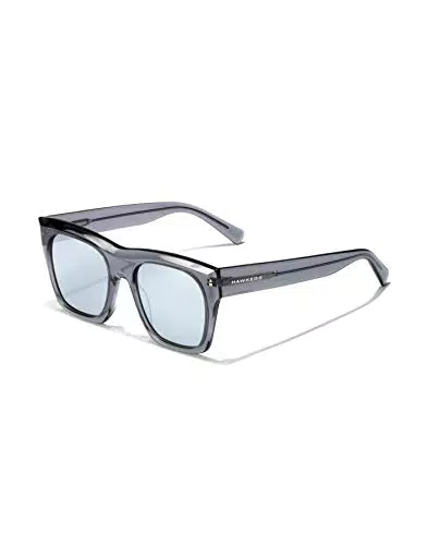 HAWKERS · Gafas de sol NARCISO para hombre y mujer · GREY · BLUE CHROME