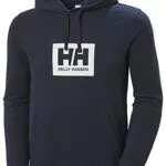 Helly Hansen HH Box Sudadera con Capucha, Azul Marino