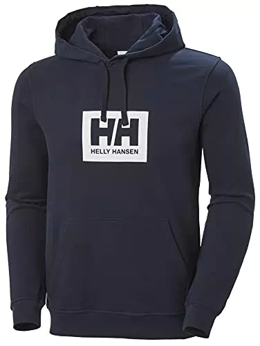 Helly Hansen HH Box Sudadera con Capucha, Azul Marino