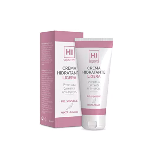 Hi Sensitive, Crema Hidratante Ligera, Crema para Pieles Sensibles