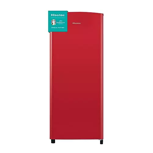 Hisense RR220D4ARF - Frigorífico Una Puerta, Botellero Cromado