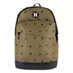 Hurley Mochila One and Only para niños, Golden Doodle/Black