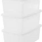 Iris Ohyama, Juego de 3 cajas de almacenamiento, 11 L