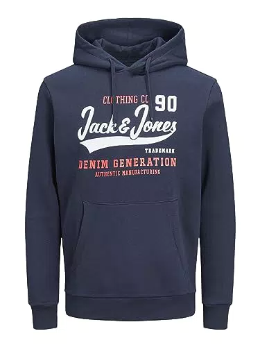 Jack & Jones Jjelogo Sweat Hood 2 Col 22/23 Noos Sudadera con Capucha