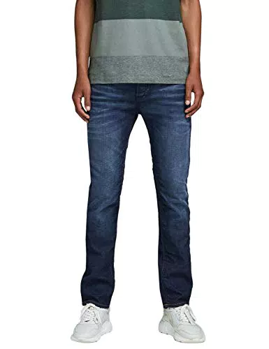 JACK&JONES Jjitim Jjoriginal JOS 719 Noos Jeans, Azul Denim