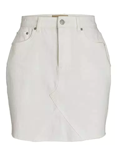 JJXX Jxhazel Hw Rh Akm Denim Ln Pantalón Corto, Falda Mujer