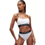 KARL LAGERFELD Mujer Hotel Karl Bralette Blanco L