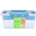 keeeper Caja de almacenaje con tapa y accesorio, 29 x 19 x 12