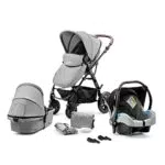 kk Kinderkraft MOOV Carrito bebé 3 Piezas, Carro, Carrito bebé 3 en 1