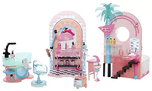 L.O.L. Surprise! LOL Surprise Shine On Salon & SPA - con más de 65 sorpresas - con Luces y Agua - Incluye una Cascada Real